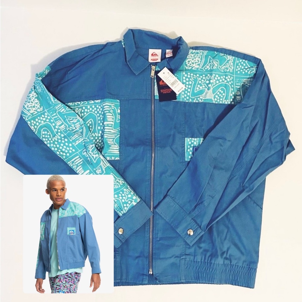 Quiksilver × Stranger Things The Hawkins Jacket Men’s Size L